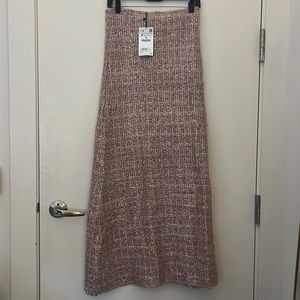 NWT viral TikTok Zara strapless dress, size medium